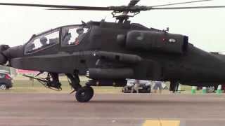 RIAT 2013 Dutch Apache Arrival Taxi  RNLAF