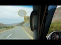 candy mountains on the highway to khizi azerbaijan