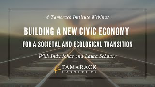 Tamarack Institute Webinar: Building a New Civic Economy for a Societal/Ecological Transition (2023)