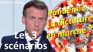 La pandémie, l’état social et les trois scénarios français : la dictature "en marche" ? L'ODIS