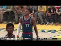 WARRIORS vs CLIPPERS | NBA2K25 Gameplay | October 28, 2024 | NBA2K25 Simulation Only