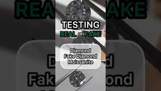 How To Tell If A Diamond is REAL or FAKE 🤯💎 (NO DIAMOND TESTER)