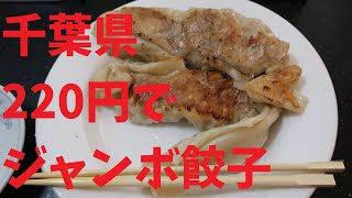 千葉県220円でジャンボ餃子【週末の地図ファルカブ】