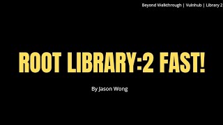 Library:2 VulnHub Walkthrough | Exploitation, SQL Injection & Privilege Escalation (CTF Guide)