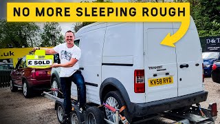 I Surprised A Homeless Man With A Van To Live In