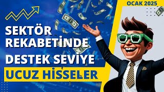 Sektör Rekabetinde Destek Seviyede Ucuz Hisseler! - Ocak 2025