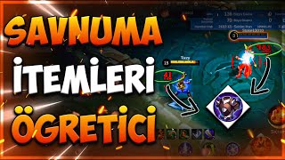 SAVUNMA İTEMLERİ VE COUNTERLARI | HANGİ KAHRAMANA HANGİ İTEMİ ÇIKMALISIN ? | MOBİLE LEGENDS