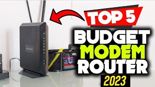 Best Budget Modem Router Combo in 2023 [TOP 5]
