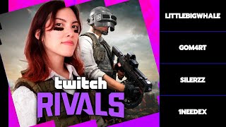 ON AFFRONTE DES PROS ! PUBG - Twitch rivals ft. Gom4rt, Needex, Silerzz