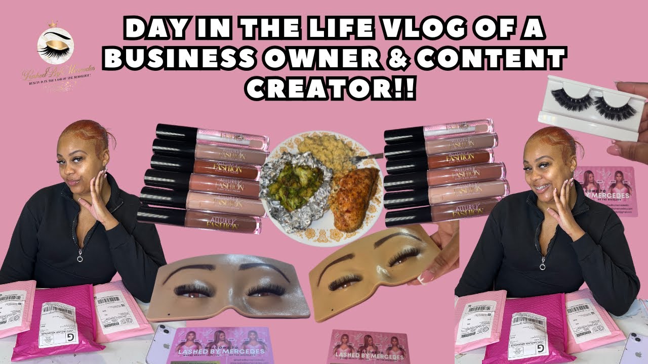 Day In Life Vlog Business Owner Content Creator Youtube