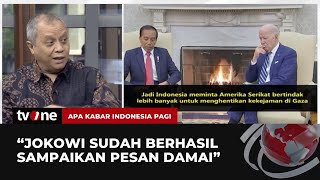 Pengamat Beberkan Makna Pertemuan Jokowi-Biden Bahas Palestina | AKIP tvOne