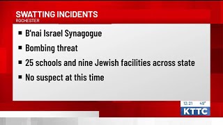 UPDATE: Two swatting incidents in Rochester Wednesday, including Jewish synagogue