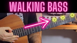 Come Suonare il Giro di Do in ''walking bass'' - Chitarra Jazz per principianti