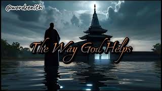 The Way God Helps| A Buddhist Zen Story| Buddhist Story