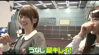 乃木坂46　綺麗すぎる橋本奈々未のうなじをまさぐる西野七瀬