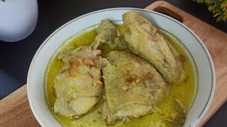 KUAHNYA GURIH ENAK BANGET BIKIN KETAGIHAN!! RESEP OPOR AYAM KUNING