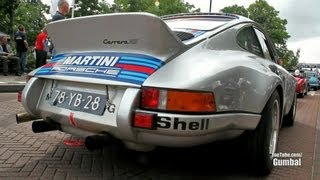 Martini Racing Porsche 911 2.7 Carrera RS - Great cracking sound!!