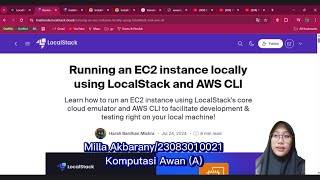 Running Instance EC2 with Localstack Using Docker