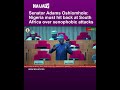 Senator Adams Oshiomhole said Nigeria must hit back at South Africa over xenophobia | NAIJA TV
