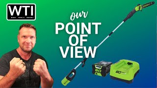 Our Point of View on Greenworks Cordless Polesaw