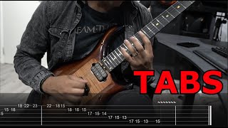 Avenged Sevenfold - NOBODY guitar solo with TABS