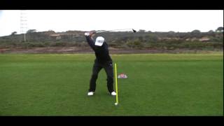 [HD] Tiger Woods 2013 Driver SwingVision @ Farmers Insurance Open 2013