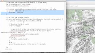 JS 4U 250: Using the Elevation Service