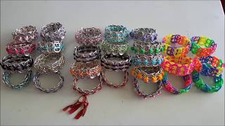 Soda Tab bracelet with beads -  Part 1