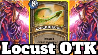 Hearthstone is a BUGGY MESS! Locusts OTK! Kazakusan Combo!