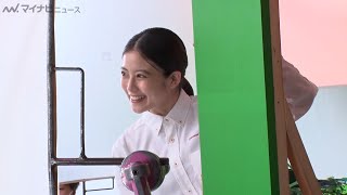 【バリ可愛い】今田美桜、ひょっこりキュートに顔を出す！高杉真宙の爽やかスマイルにも注目 日本赤十字社『めぐる献血プロジェクト』新CM＆メイキング公開