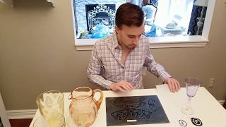 Elegant Glass Etching Process - Cambridge, Heisey, and Fostoria (April 2020 Program)