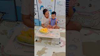 เป่าเค้กวันเกิดมะม๊าครับ #น้องกูเกิ้ลchannel #cute #cutebaby #เด็กน่ารัก #baby