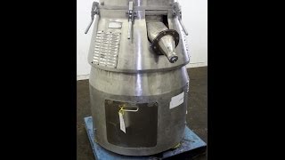 Used- Vorti-Siv Gyratory High Output Suspended Vibration Sieving Machine - stock # 45806001