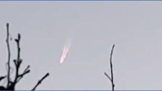 Giant NASA satellite falling from Earth's atmosphere was caught on camera