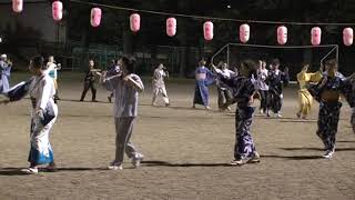 八戸市長根運動公園の盆踊り2　2010年8月