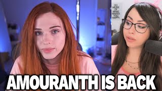 An Update On The Insane Amouranth Situation 😱 (LIVE REACTION)