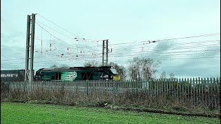 BR Class 68 no 68008 Avenger - Winwick Junction