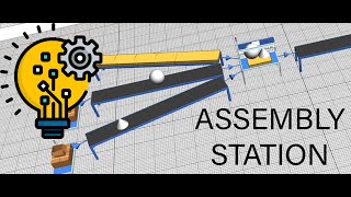 Tecnomatix Plant Simulation - Assembly station