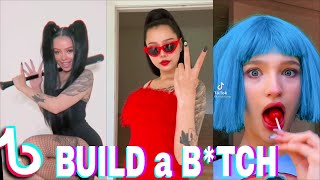 bella poarch build a b tch tiktok challenge compilation