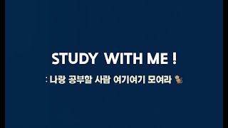 25.2.4(화) 이루지 못한 그 모든 꿈을 또 한 번 모아서 l 스터디윗미 l STUDY WITH ME l 실시간 l LIVE l 임용고시 l 임고생 l 모닥불 asmr