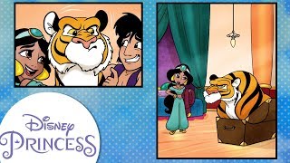 Disney Comics In Motion | Disney Princess | Jasmine "Cat Nap"