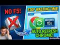 How to Auto Refresh Google Chrome Browser Every Few Seconds