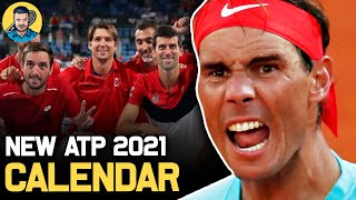 New ATP Tour 2021 CALENDAR Out Now | Tennis News