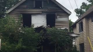 Cleveland firefighters battle two house fires on E. 121st St. and Parkview