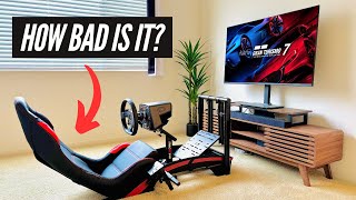 This F1 Sim Racing Cockpit is $360! Too Cheap? Let's Find Out!