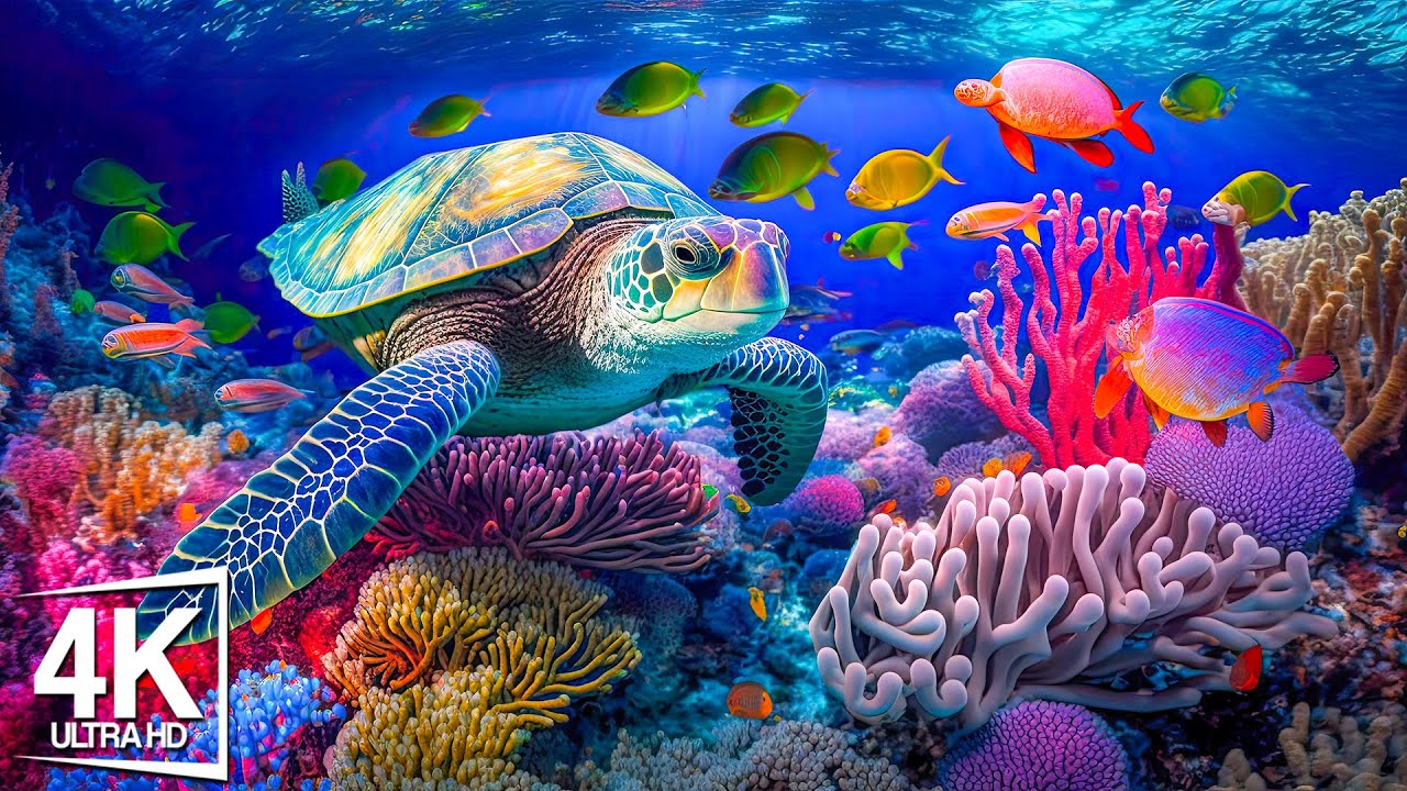 11 Hours Of 4k Underwater Wonders Relaxing Music The Best 4k Sea