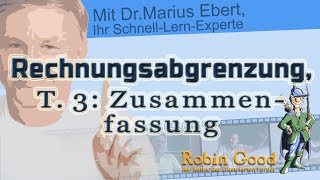 Rechnungsabgrenzung, Zusammenfassung | Rechnungswesen