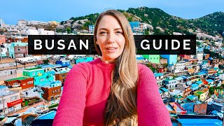 Spending 3 AMAZING days in BUSAN 🇰🇷 (First time guide + tips)
