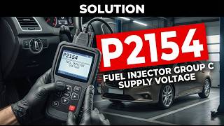 HOW TO FIX P2154 OBD II ERROR CODE - Fuel Injector Group C Supply Voltage