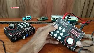 Review DIY Controller miniatur kereta DC Analog dan sinkronisasi dengan Sound BOX Multiplay